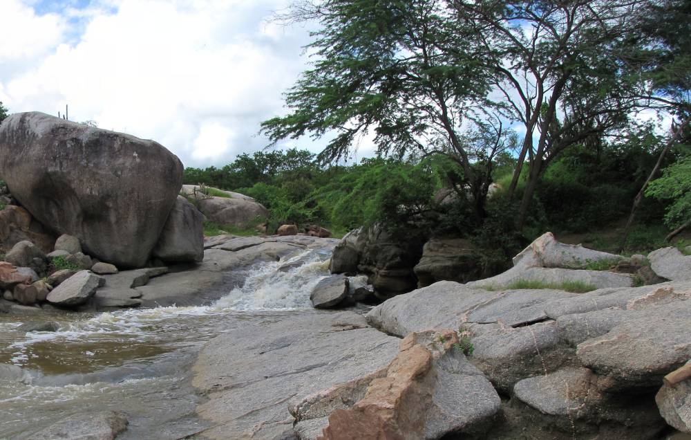 Cachoeira no Rio Potengi