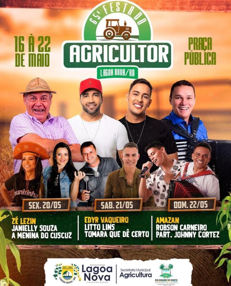 65ª Festa do Agricultor em Lagoa Nova