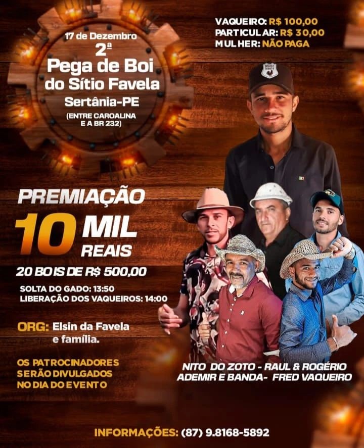 2º Pega de Boi do Sítio Favela