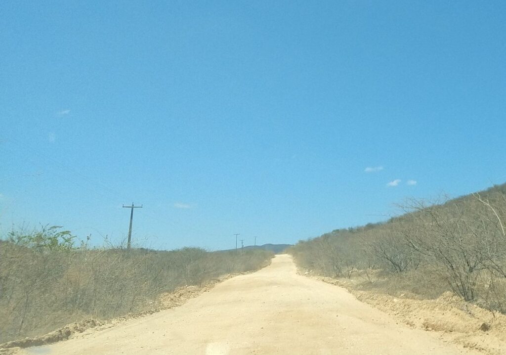 estrada de produção