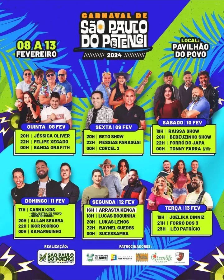 Carnaval de São Paulo do Potengi 2024