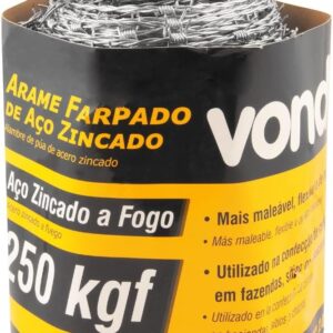 Arame Farpado Vonder 250kgf